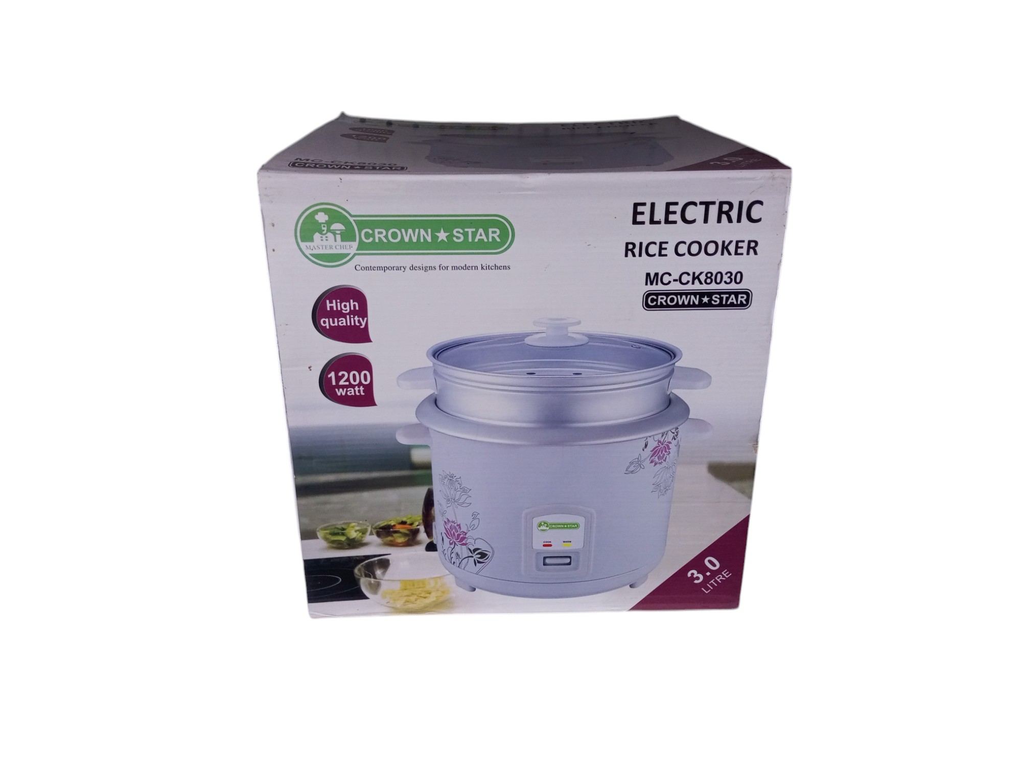 Golden Star Rice Cooker Crown star electric Rice cooker 1200w - Reno Superstores | Online ...